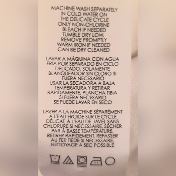 Cabi Wraparound Top Sleeveless White Size 8 - Picture 11 of 12